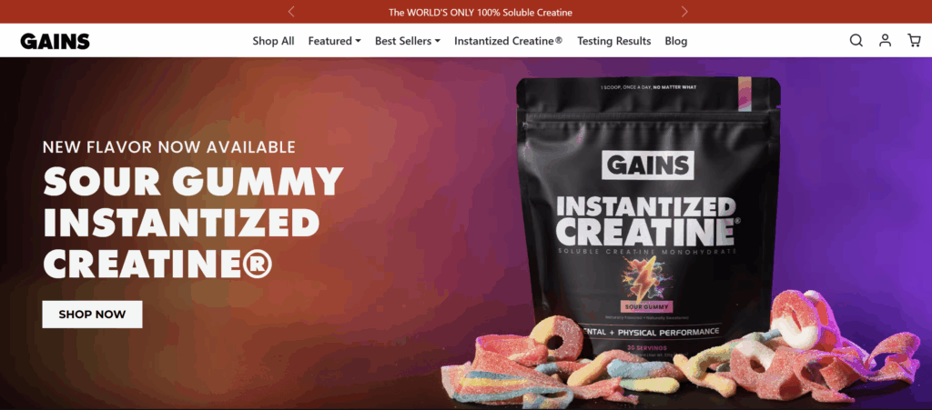 Gains in bulk
