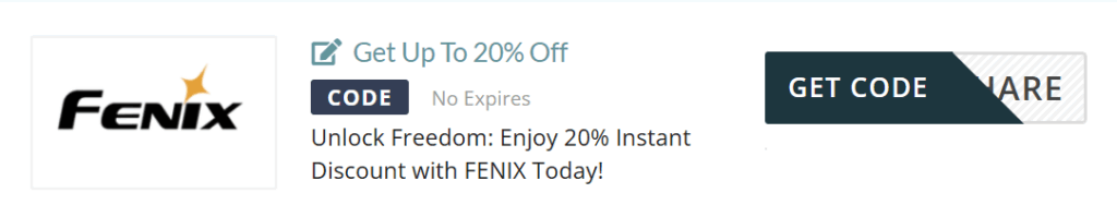 Fenix Flashlight